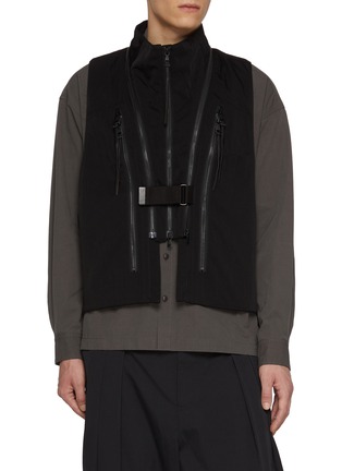 首图 - 点击放大 - THE VIRIDI-ANNE - Zipped High Neck Vest