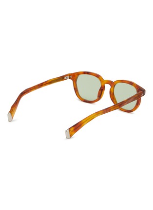 模特儿示范图 - 点击放大 - A. SOCIETY - Acetate Square Sunglasses