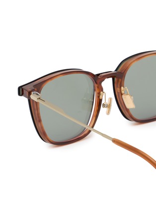 细节 - 点击放大 - A. SOCIETY - Acetate Metal Square Sunglasses