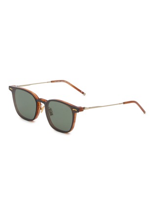 首图 - 点击放大 - A. SOCIETY - Acetate Metal Square Sunglasses