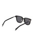 模特儿示范图 - 点击放大 - A. SOCIETY - Acetate Metal Square Sunglasses