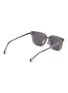 模特儿示范图 - 点击放大 - A. SOCIETY - Acetate Metal Square Sunglasses