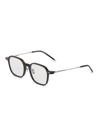 细节 - 点击放大 - A. SOCIETY - Acetate Metal Square Sunglasses