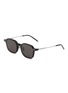 首图 - 点击放大 - A. SOCIETY - Acetate Metal Square Sunglasses