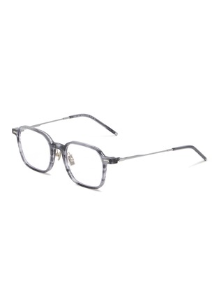 细节 - 点击放大 - A. SOCIETY - Acetate Metal Square Sunglasses