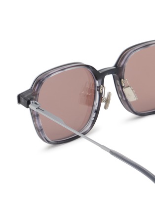 细节 - 点击放大 - A. SOCIETY - Acetate Metal Square Sunglasses
