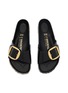 细节 - 点击放大 - BIRKENSTOCK - Madrid Big Buckle Patent Leather Sandals