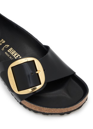 细节 - 点击放大 - BIRKENSTOCK - Madrid Big Buckle Patent Leather Sandals