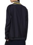 背面 - 点击放大 - SONIA CARRASCO - Long Sleeve Knitted Collar Wool Cashmere Top