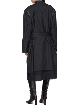 背面 - 点击放大 - SONIA CARRASCO - Deconstructed Wool Trench Coat