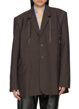 首图 - 点击放大 - SONIA CARRASCO - Fundamental Wool Blazer
