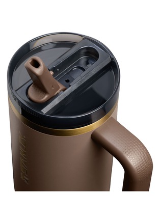 细节 –点击放大 - STANLEY - The Quencher ProTour Flip Straw Lid Tumbler 30oz — Espresso Gold