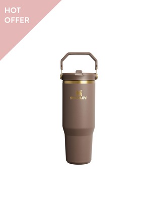 首图 –点击放大 - STANLEY - The IceFlow™ Flip Straw 2.0 Tumbler 30oz — Espresso Gold