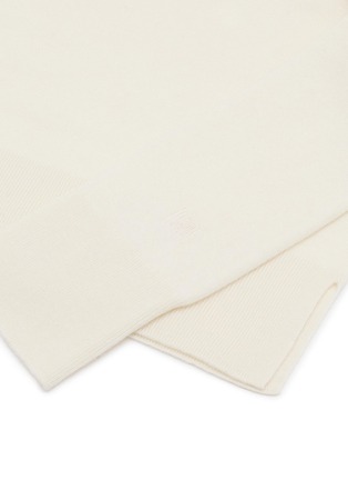 细节 - 点击放大 - TOTEME - 羊绒披肩针织围巾