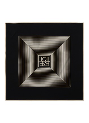 首图 - 点击放大 - TOTEME - MONOGRAM 印花真丝围巾