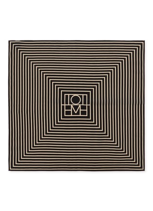 首图 - 点击放大 - TOTEME - MONOGRAM 印花真丝围巾
