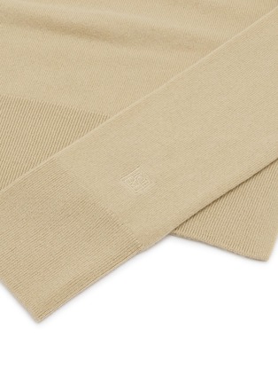 细节 - 点击放大 - TOTEME - 羊绒披肩针织围巾