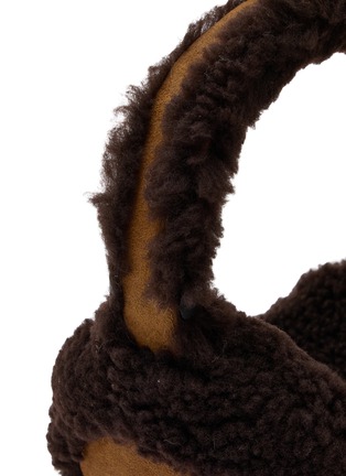 细节 - 点击放大 - YVES SALOMON - Cache Oreilles Shearling Earmuffs