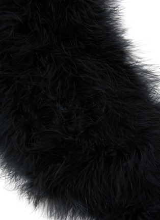 细节 - 点击放大 - YVES SALOMON - Feather Scarf