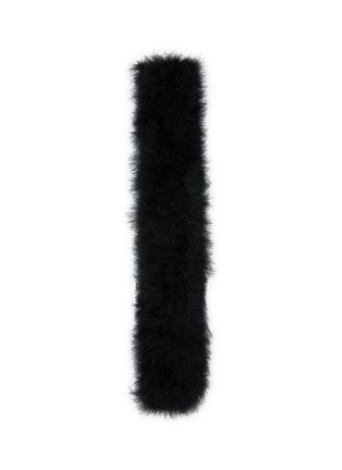首图 - 点击放大 - YVES SALOMON - Feather Scarf