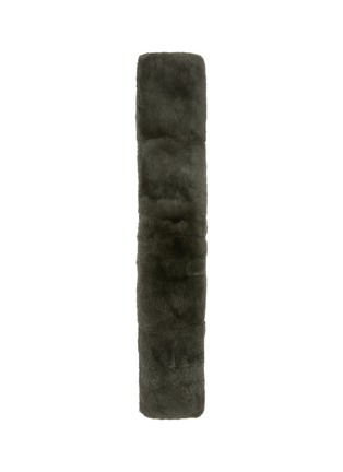 首图 - 点击放大 - YVES SALOMON - Rex Rabbit Fur Scarf