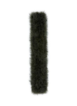 首图 - 点击放大 - YVES SALOMON - Feather Scarf