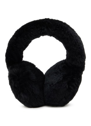 首图 - 点击放大 - YVES SALOMON - Rex Rabbit Fur Earmuffs