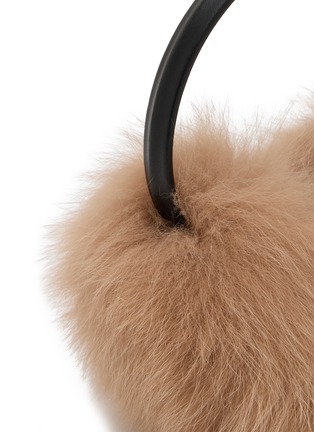 细节 - 点击放大 - YVES SALOMON - Fox Fur Earmuffs