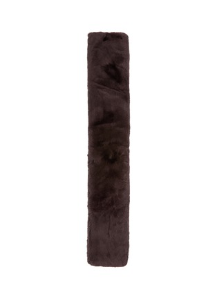 首图 - 点击放大 - YVES SALOMON - Rex Rabbit Fur Scarf