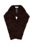 首图 - 点击放大 - YVES SALOMON - Echarpe Feather Shearling Scarf