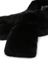 细节 - 点击放大 - YVES SALOMON - Rex Rabbit Fur Scarf