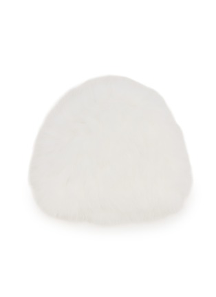 首图 - 点击放大 - YVES SALOMON - Fox Fur Knitted Beanie