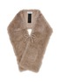 首图 - 点击放大 - YVES SALOMON - Echarpe Feather Shearling Scarf