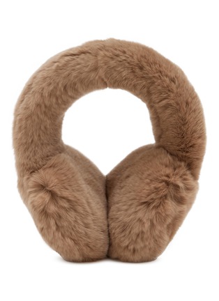 首图 - 点击放大 - YVES SALOMON - Rex Rabbit Fur Earmuffs