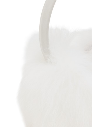细节 - 点击放大 - YVES SALOMON - Fox Fur Earmuffs