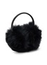模特儿示范图 - 点击放大 - YVES SALOMON - Cache Oreilles Fox Fur Earmuffs