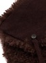 细节 - 点击放大 - YVES SALOMON - Col Shearling Scarf