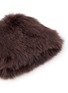 细节 - 点击放大 - YVES SALOMON - Fox Fur Knitted Beanie