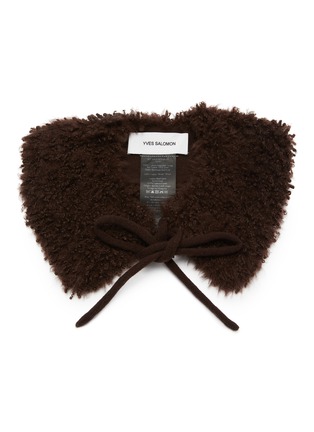 首图 - 点击放大 - YVES SALOMON - 衣领式皮草围巾