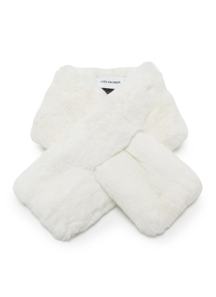 首图 - 点击放大 - YVES SALOMON - 穿插式皮草围巾