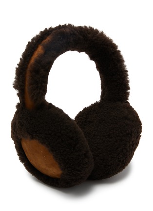 模特儿示范图 - 点击放大 - YVES SALOMON - 皮草耳罩