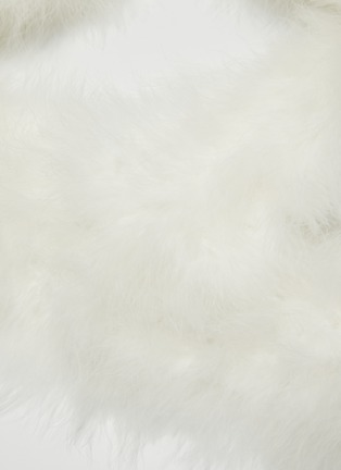 细节 - 点击放大 - YVES SALOMON - 皮草围巾