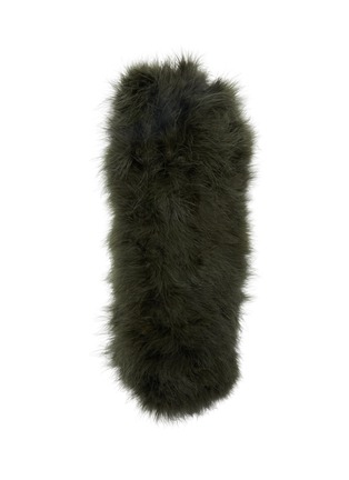 细节 - 点击放大 - YVES SALOMON - 皮草围巾