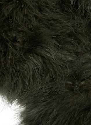 细节 - 点击放大 - YVES SALOMON - 皮草围巾