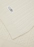 细节 - 点击放大 - MM6 MAISON MARGIELA - 纹理针织围巾