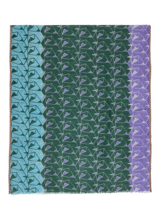 细节 - 点击放大 - ÉPICE - Wool Silk Cashmere Scarf
