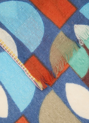 细节 - 点击放大 - ÉPICE - Fringed Wool Scarf