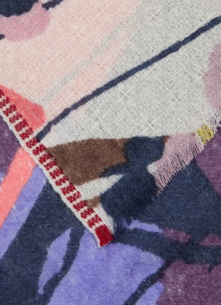细节 - 点击放大 - ÉPICE - Fringed Wool Scarf