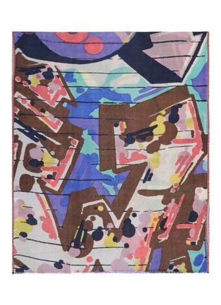 首图 - 点击放大 - ÉPICE - Fringed Wool Scarf