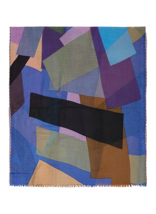 细节 - 点击放大 - ÉPICE - Wool Silk Cashmere Scarf